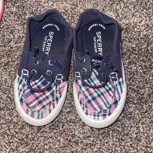 Sperry memory foam boat shoes for toddler